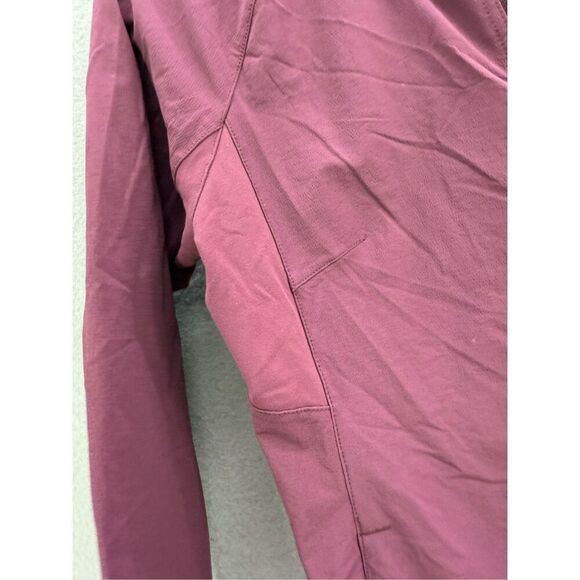 Kuhl Womens Burgundy Half Zip Windbreaker Long Sleeve Rain Jacket Size XS - Picture 5 of 12